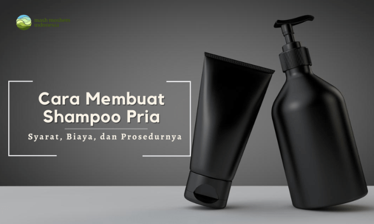 Cara Membuat Shampoo untuk Pria dengan Brand Sendiri, Mudah!
