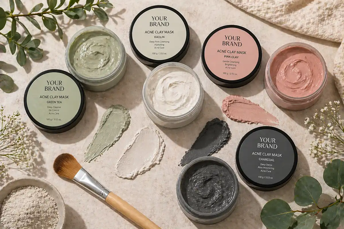 Cara Membuat Acne Clay Mask Brand Sendiri