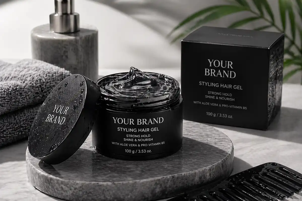 Cara Membuat Hair Styling Gel Brand Sendiri