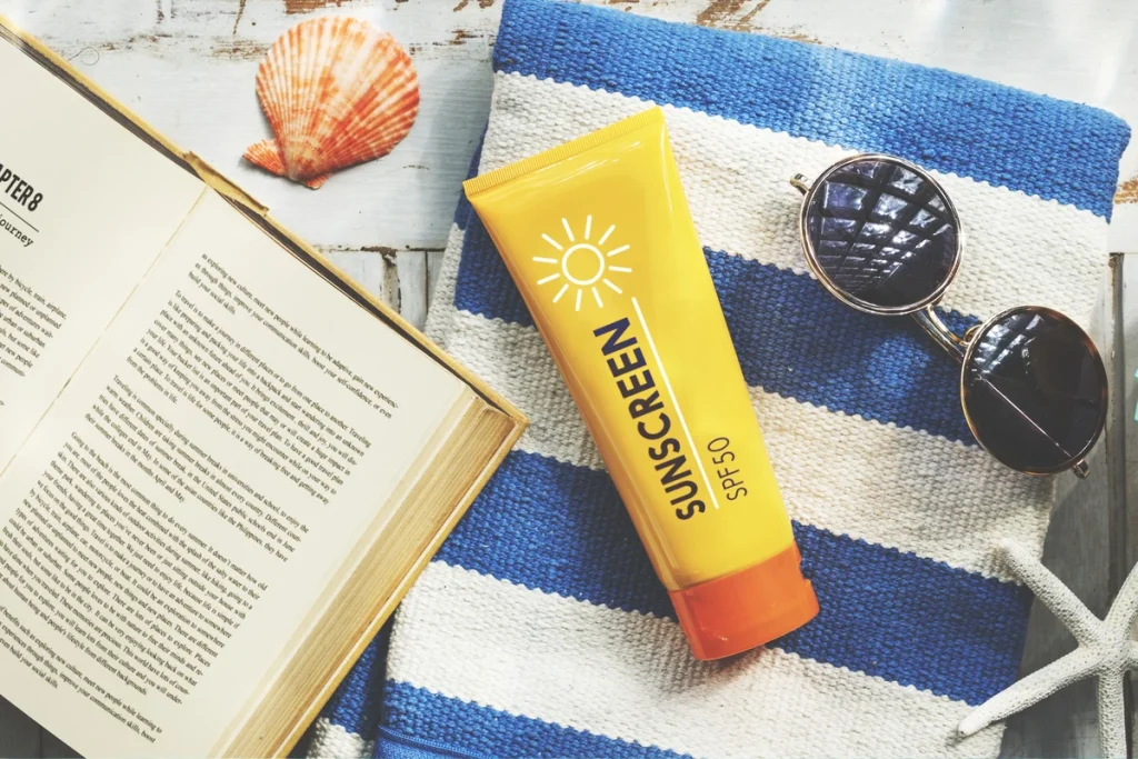 cara pakai sunscreen spf 50