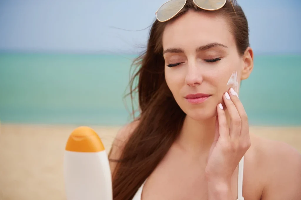 apa itu white cast sunscreen