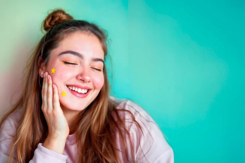 cara pakai acne patch