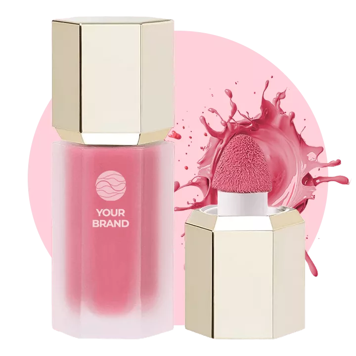 Hasil Produksi Jasa Maklon Decorative Liquid Blusher