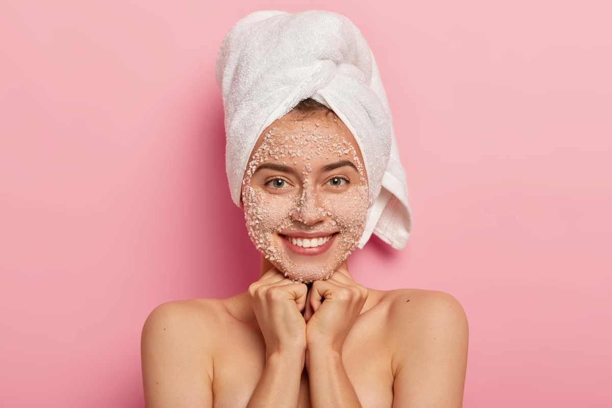 cara membuat face scrub