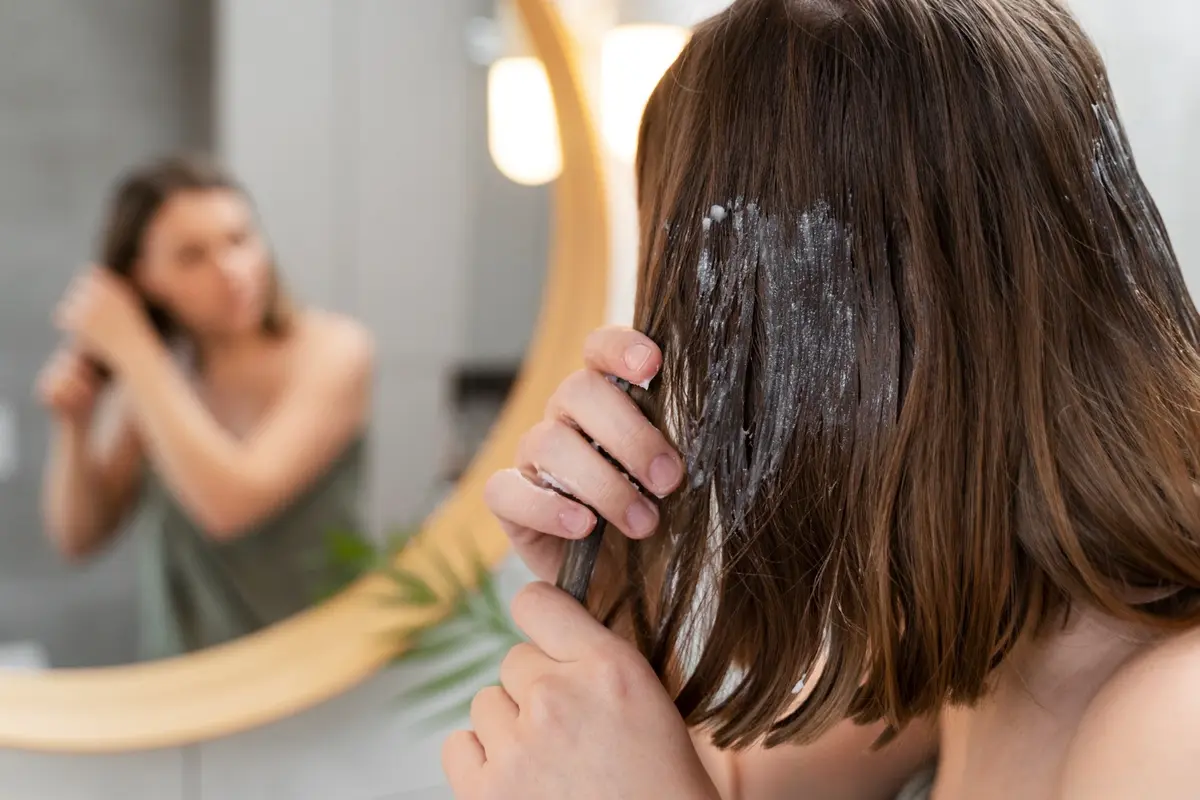 cara membuat masker rambut alami