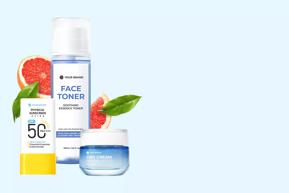 Produk Skincare dari Jasa Maklon Kosmetik BPOM PT Mash Moshem Indonesia