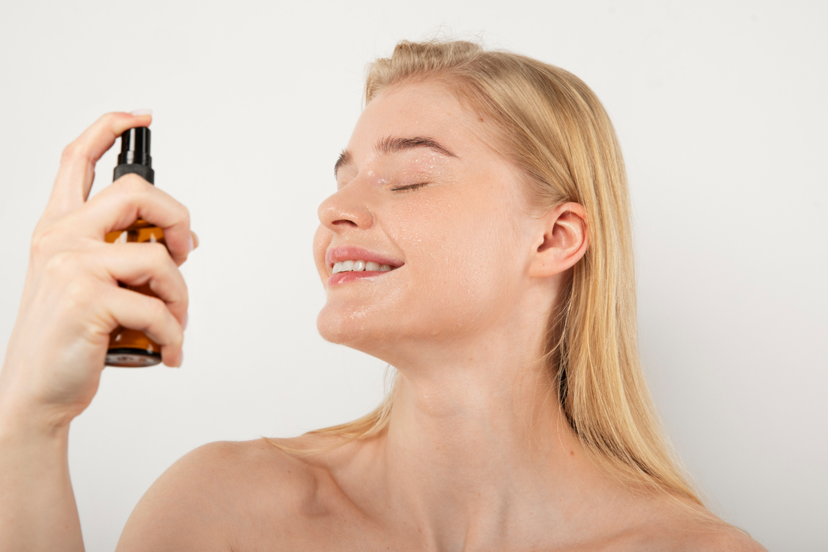 cara membuat setting spray alami