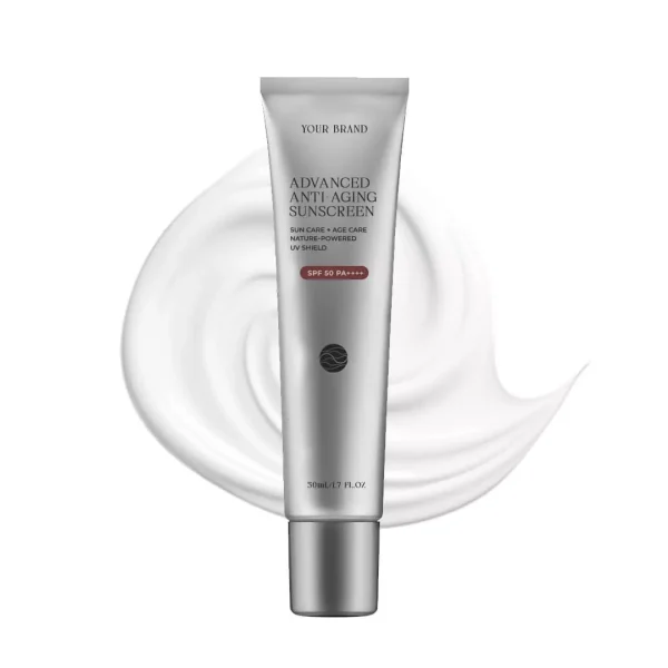 Maklon sunscreen anti aging - PT Mash Moshem Indonesia