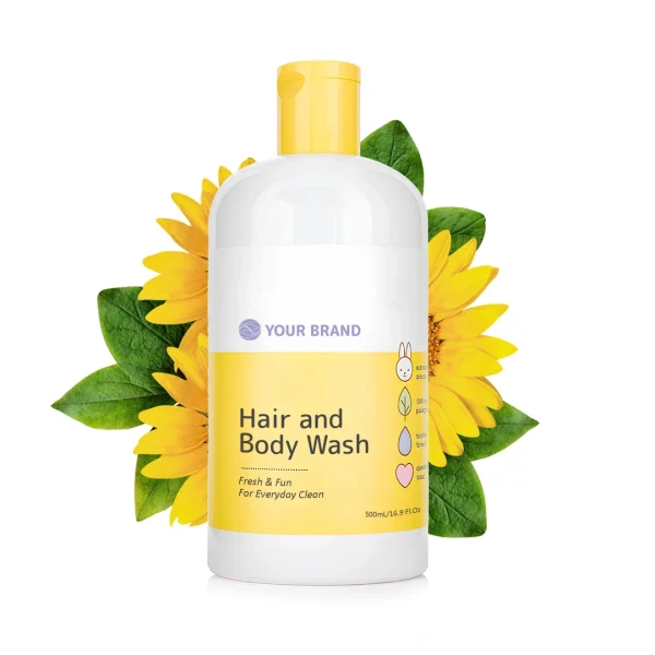 Maklon body wash baby 2in1 - PT Mash Moshem Indonesia