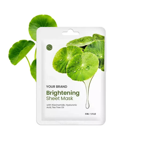 Maklon facial mask brightening - PT Mash Moshem Indonesia