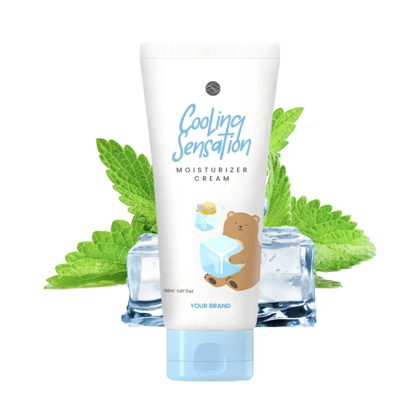 Maklon moisturizer cream cooling sensation - PT Mash Moshem Indonesia