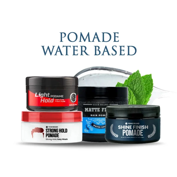 Maklon pomade water based - PT Mash Moshem Indonesia