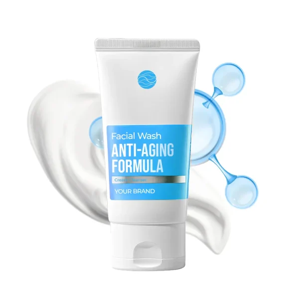 Maklon facial wash anti aging - PT Mash Moshem Indonesia