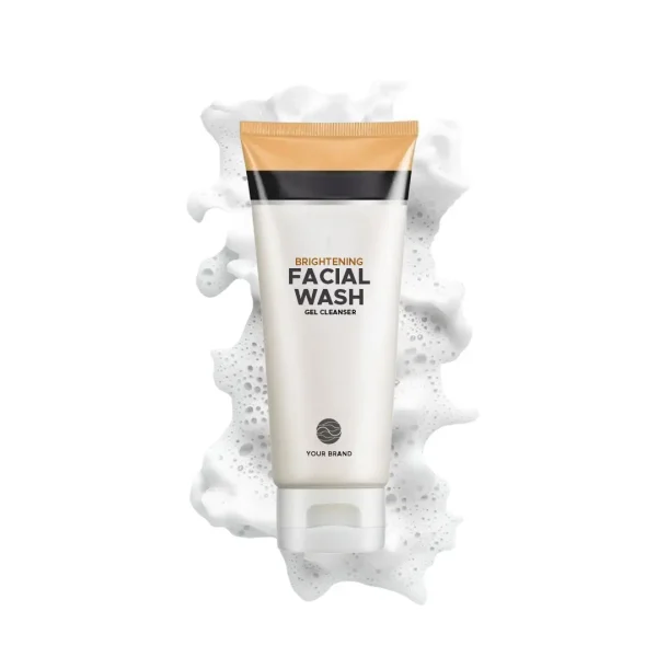 Maklon facial wash brightening - PT Mash Moshem Indonesia