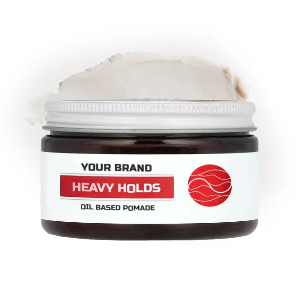 Maklon pomade oil based heavy hold - PT Mash Moshem Indonesia