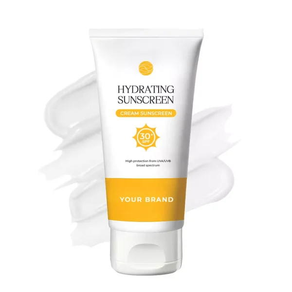 Maklon sunscreen hydrating - PT Mash Moshem Indonesia