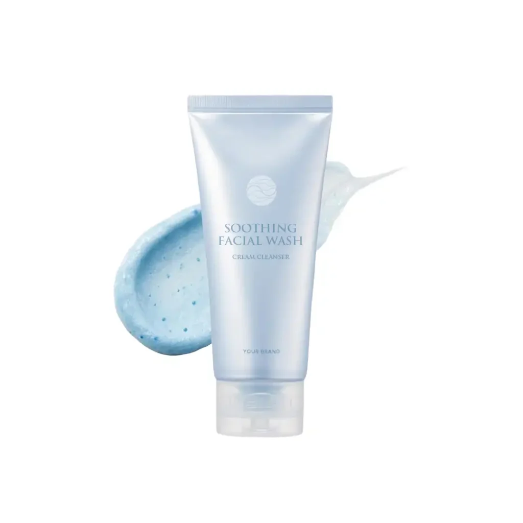 Maklon facial wash soothing - PT Mash Moshem Indonesia