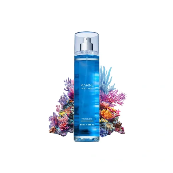 Maklon perfumed body mist marine - PT Mash Moshem Indonesia