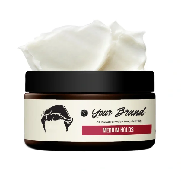 Maklon pomade oil based medium hold - PT Mash Moshem Indonesia