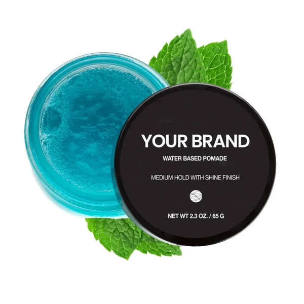 Maklon pomade water based madium hold - PT Mash Moshem Indonesia