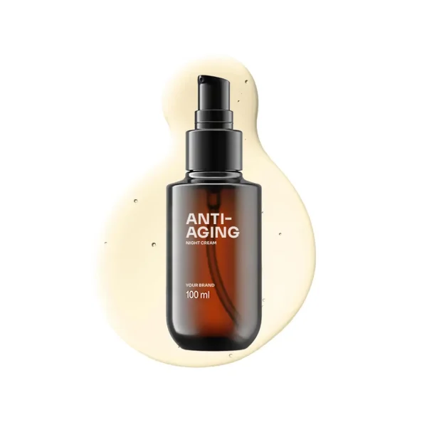 Maklon night cream anti aging - PT Mash Moshem Indonesia