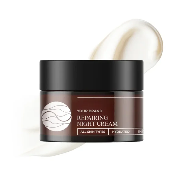 Maklon night cream repairing - PT Mash Moshem Indonesia