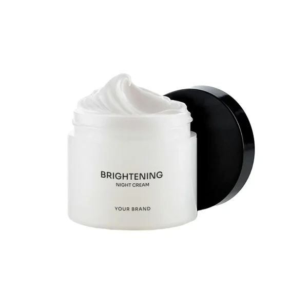 Maklon night cream brightening - PT Mash Moshem Indonesia