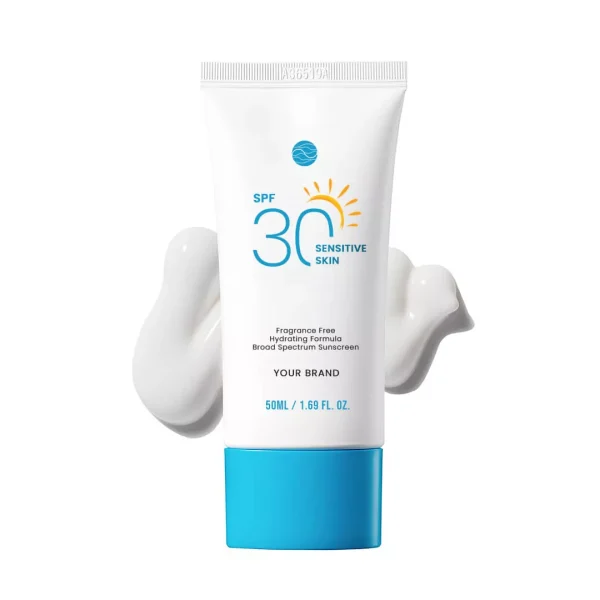 Maklon sunscreen sensitive skin - PT Mash Moshem Indonesia