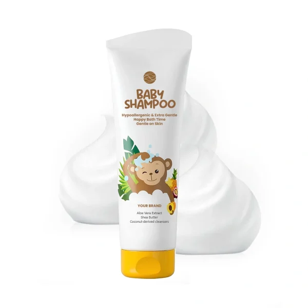 Maklon shampoo baby hypoallergenic - PT Mash Moshem Indonesia