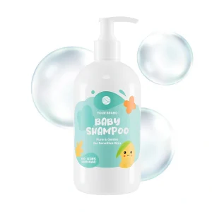 Production Result of Private Label Shampoo Baby no more tears - PT Mash Moshem Indonesia