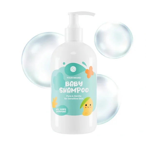 Maklon shampoo baby no more tears - PT Mash Moshem Indonesia