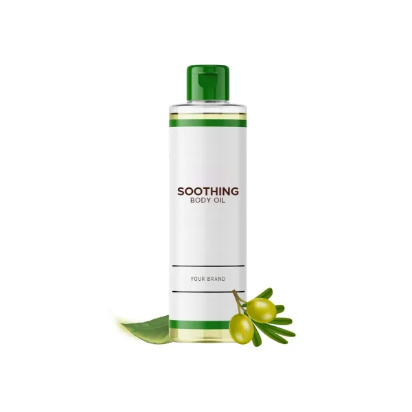 Maklon body oil soothing - PT Mash Moshem Indonesia
