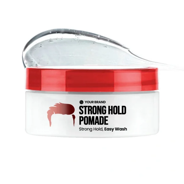 Maklon pomade water based strong hold - PT Mash Moshem Indonesia