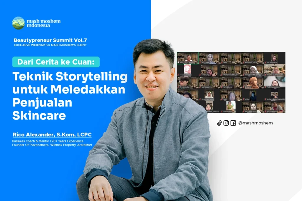 Beautypreneur Summit Vol.7: Teknik Storytelling untuk Meledakkan Penjualan Skincare