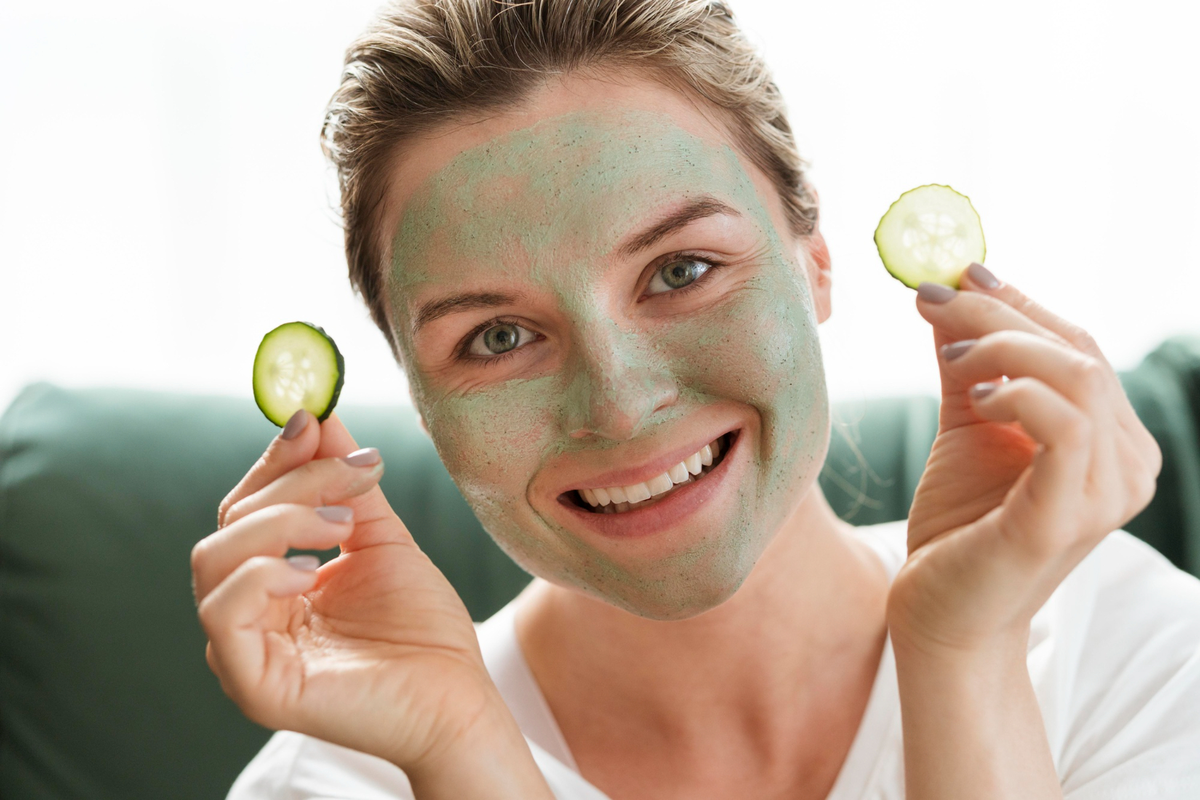 cara membuat masker dari timun