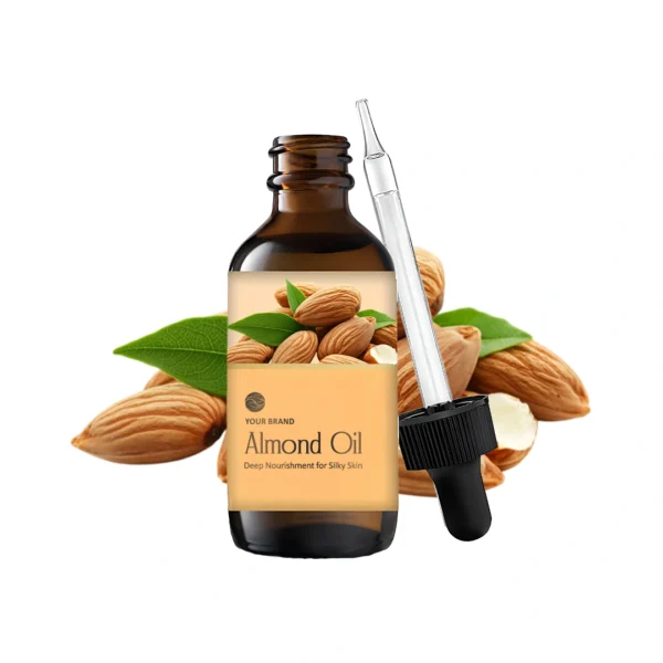 Hasil maklon natural oil almond - PT Mash Moshem Indonesia