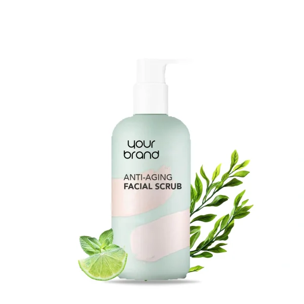 Hasil maklon facial scrub anti aging - PT Mash Moshem Indonesia