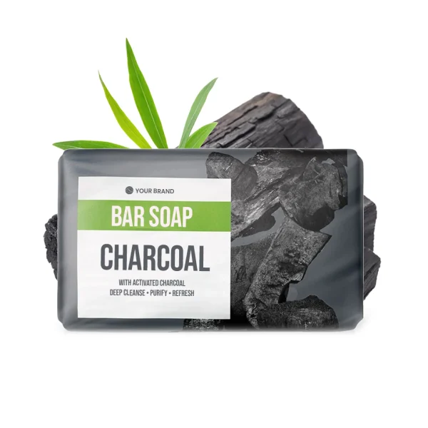 Hasil maklon bar soap charcoal - PT Mash Moshem Indonesia