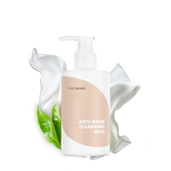 Hasil maklon cleansing milk anti acne - PT Mash Moshem Indonesia