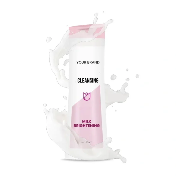 Hasil maklon cleansing milk brightening - PT Mash Moshem Indonesia