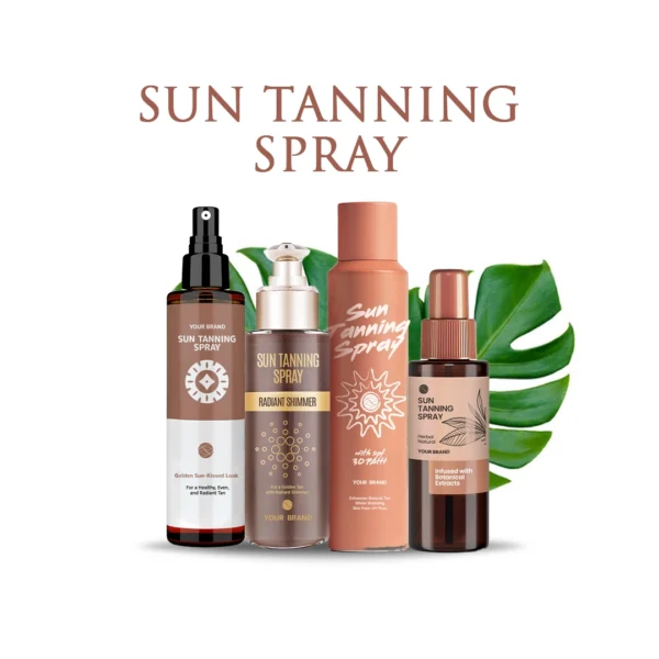 Maklon sun tanning spray - PT Mash Moshem Indonesia