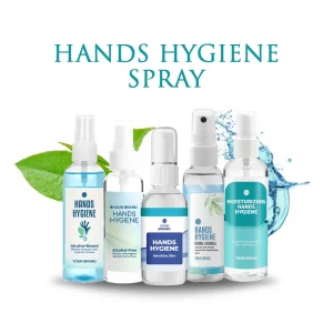Maklon hands hygiene spray - PT Mash Moshem Indonesia