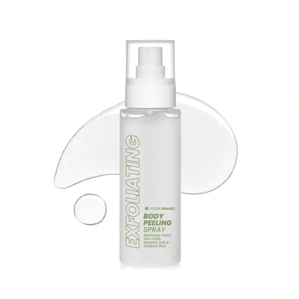 Hasil maklon body peeling spray exfoliating - PT Mash Moshem Indonesia