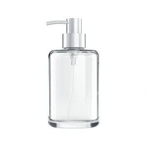 GLASS PUMP BOTTLE (MASSAGE OIL)
