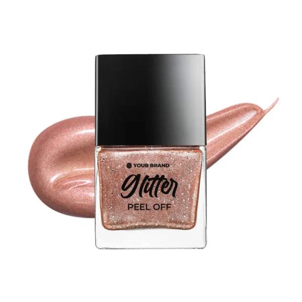 Hasil maklon nail polish peel off glitter - PT Mash Moshem Indonesia