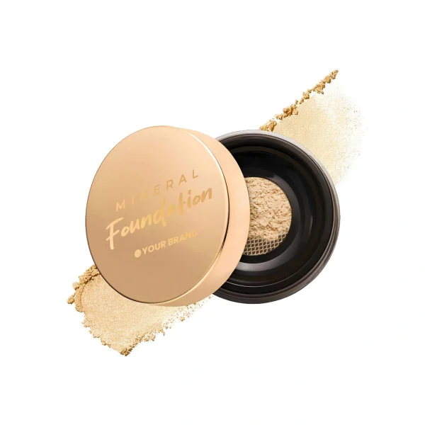 Hasil maklon foundation mineral - PT Mash Moshem Indonesia