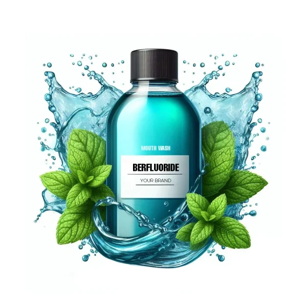 Hasil maklon mouthwash berfluoride - PT Mash Moshem Indonesia
