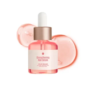 Production Result of Private Label Nail Serum strengthening - PT Mash Moshem Indonesia