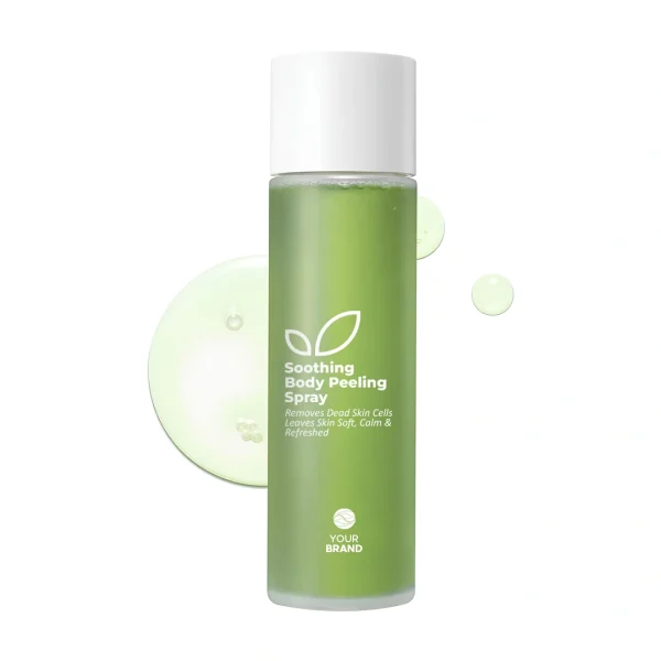 Hasil maklon body peeling spray soothing - PT Mash Moshem Indonesia