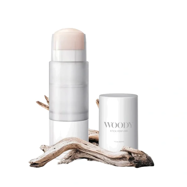 Hasil maklon stick perfume woody - PT Mash Moshem Indonesia